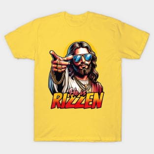 He is Rizzin' Jesus Cool Easter T-Shirt